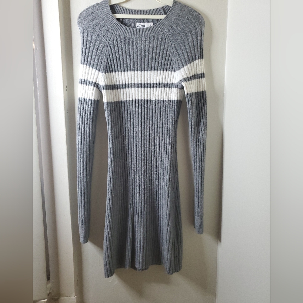 Winter Grey Midi Dress